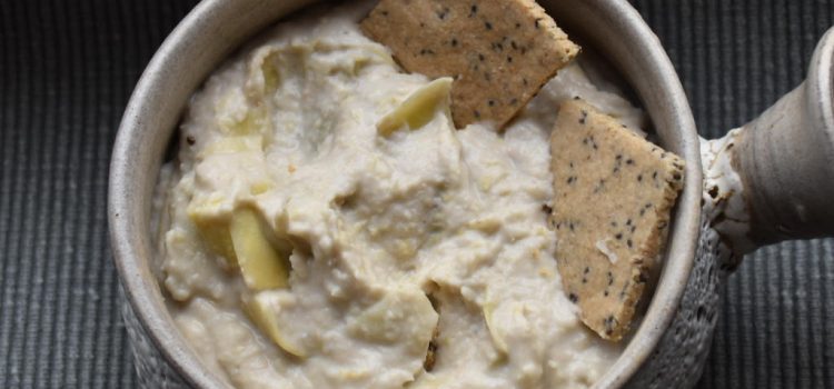 homemade white bean dip