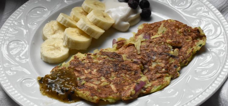 decadent zucchini fritters