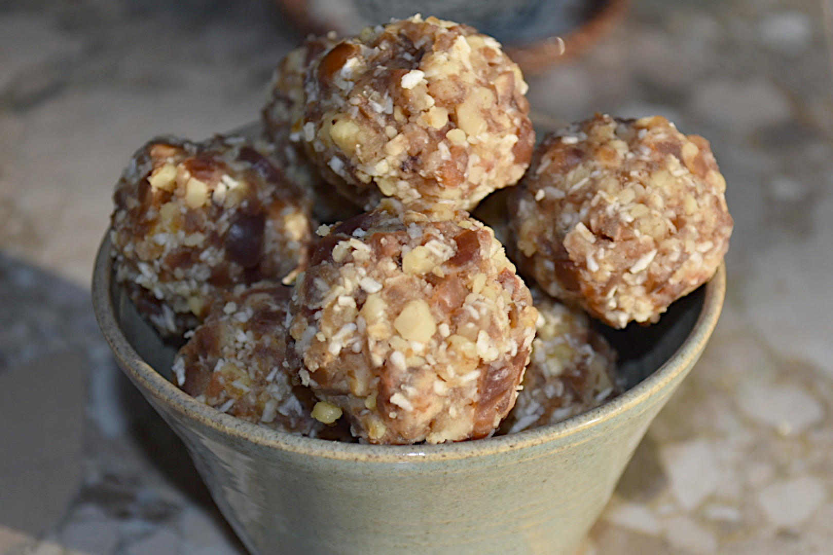 Quick and Easy Date and Nut Balls VegHead